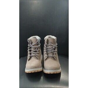 Timberland Ortholite Waterproof Gray Boots Women Size 5.5